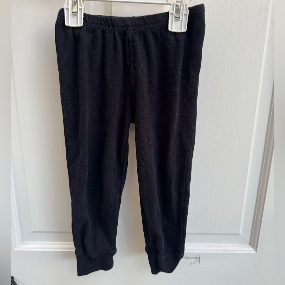 HB 3T Girls Black Toddler Stretch Leggings Pants